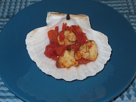 capesante al pomodoro